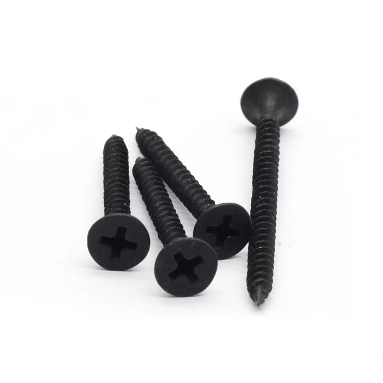 
Self Tapping Screw With Price, Fine/Coarse Thread Black Phosphate Bugle Head Gypsum Board Tornillos Drywall Screw 