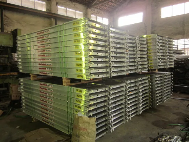 Aluminum Mobile Stair Tower With Couplers And Wheel Baker  Aluminum Scaffolding