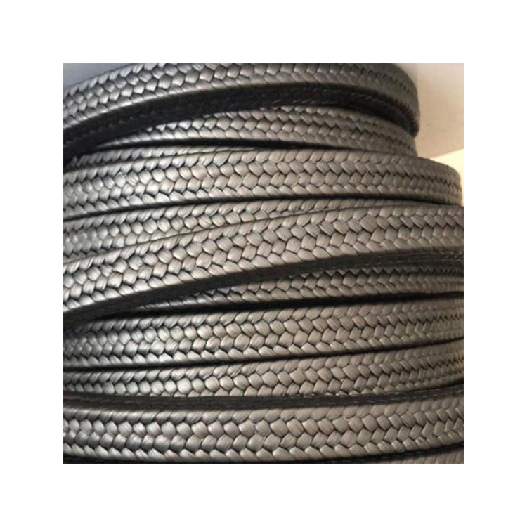 Good quality high temperature and high pressure resistant gland sealing PTFE packing