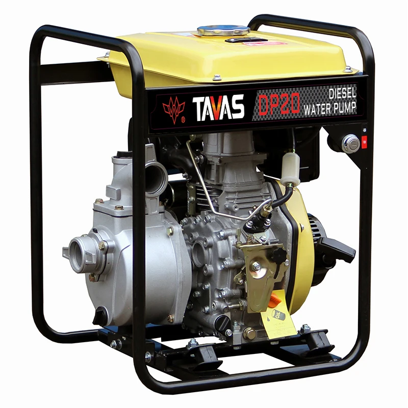 TAVAS DP20 electric start big fuel tank diesel engine water pump irrigation