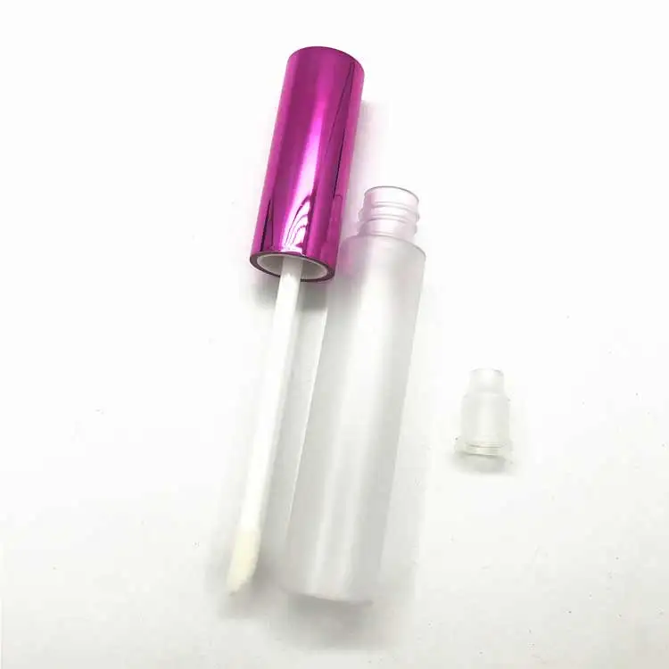 
10 ml empty matte black silver gold pink mascara eyeline with wands 10ml packaging lipgloss with brush lip gloss containers tube 