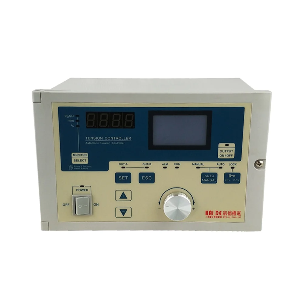 China Factory Supply 0-24VDC Output Magnetic Brake Digital Taper Auto Tension Controller For Printing Machine