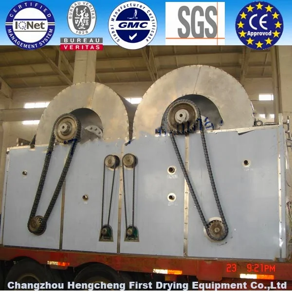 Low cost China brand Rolling scratch board dryer manufacturer (XDT)