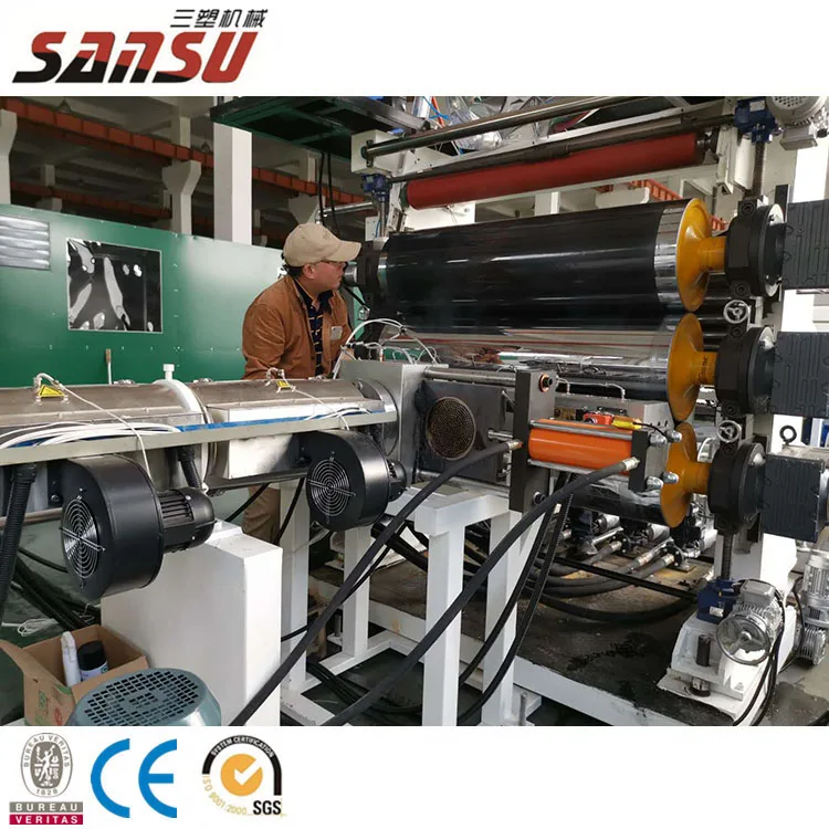 High quality ABS PP PE Plastic Sheet Extruder Machine