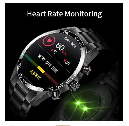 2022 LIGE NFC Smart Watch Men 360*360 Full Touch Sports Fitness Watches Waterproof Smartwatch for Calling