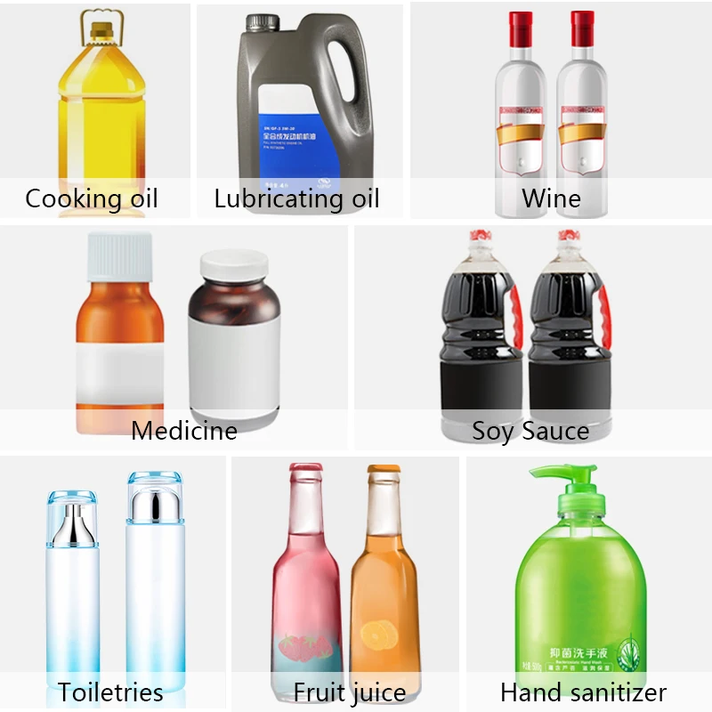 Horizontal Pneumatic Small 10-100ML Single Head Liquid Juice Milk Filling enema Machine