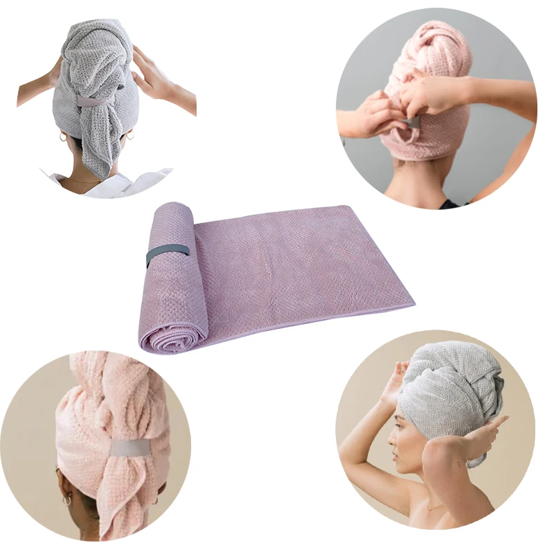 Amazon best seller DIY pano microfibra bamboo hair towel disposable hair salon towel hair salon towel
