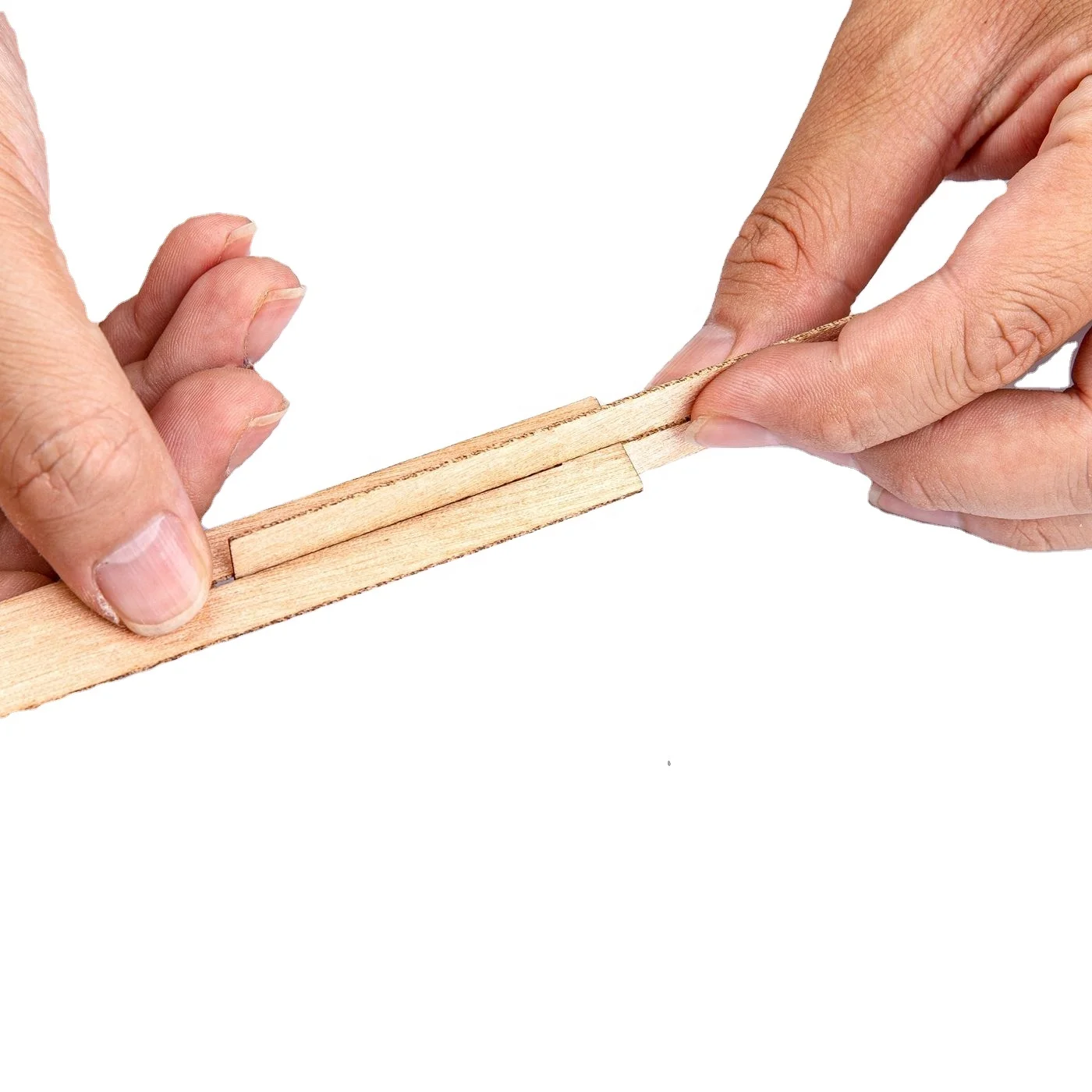 Cross Shape Smokeless Wooden Candle Wicks Combination ,Candle Making Wicks