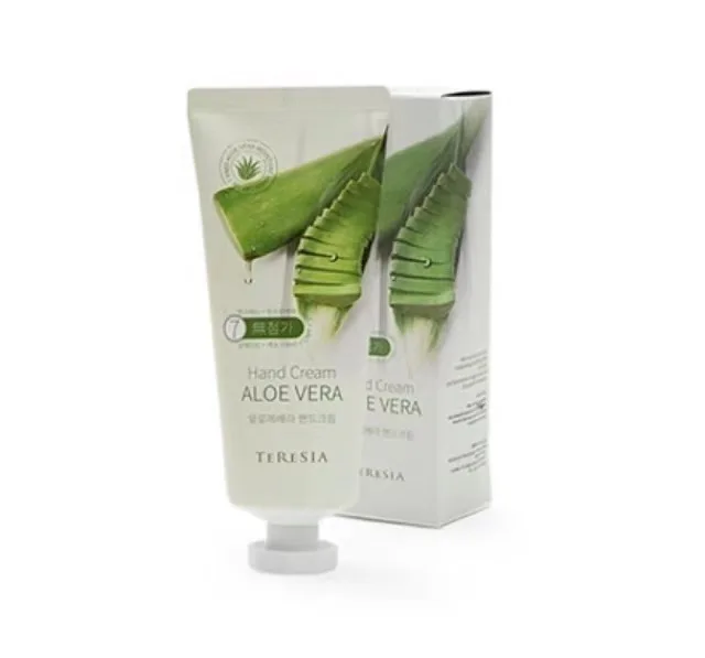 
Hot Selling Oem Nourishing Anti-Aging Hand Feet Care Aloe Vera Hand Cream For Vera Teresia 