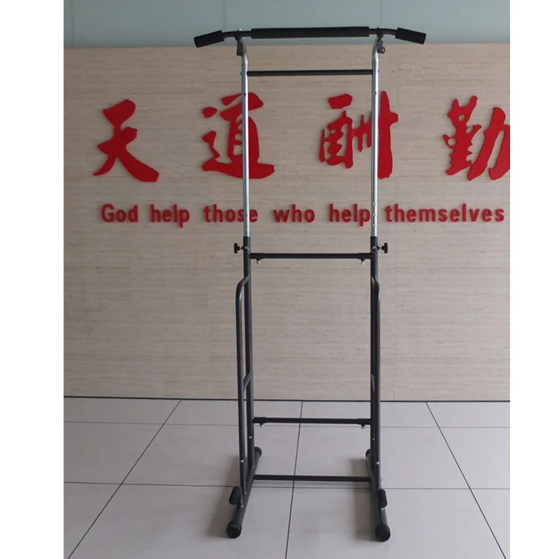 Indoor Fitness Equipment Dip Stand Pull Up Bar for Male
