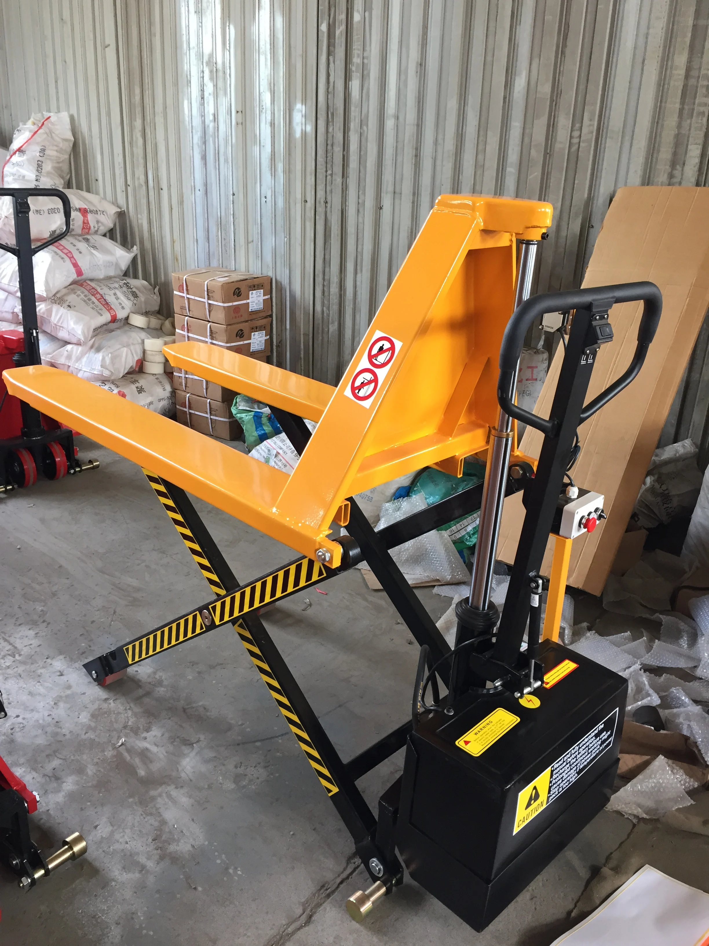 High Lift Scissor Pallet Truck JE Series