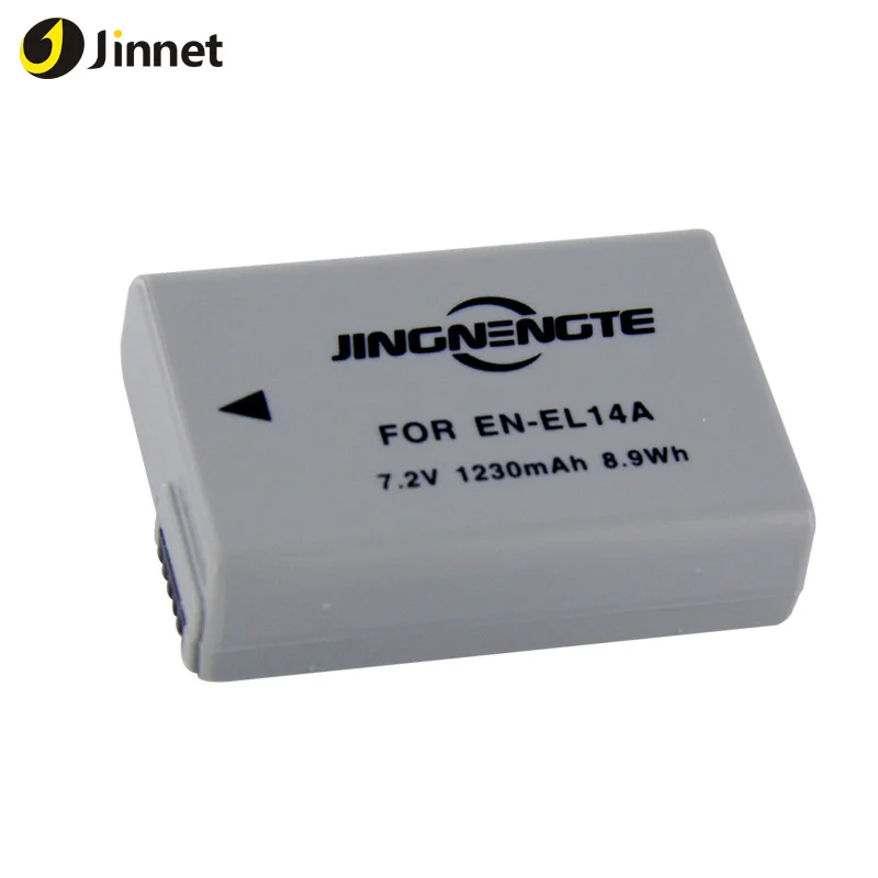 Jinnet новый литий-ионный камеры EN-EL14 для Ni кон ENEL14 EN-EL14a P7000 P7100 D3100 D3200 D5100 D5200 D5300 D5400