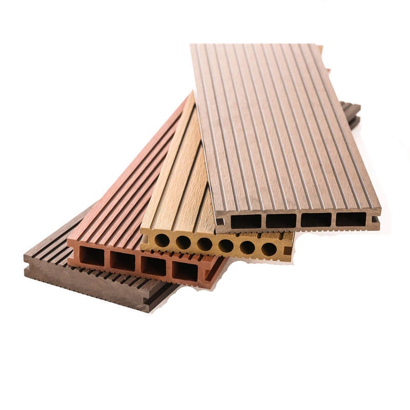 New Product Wood Look wpc board solid wood flooring used composite decking