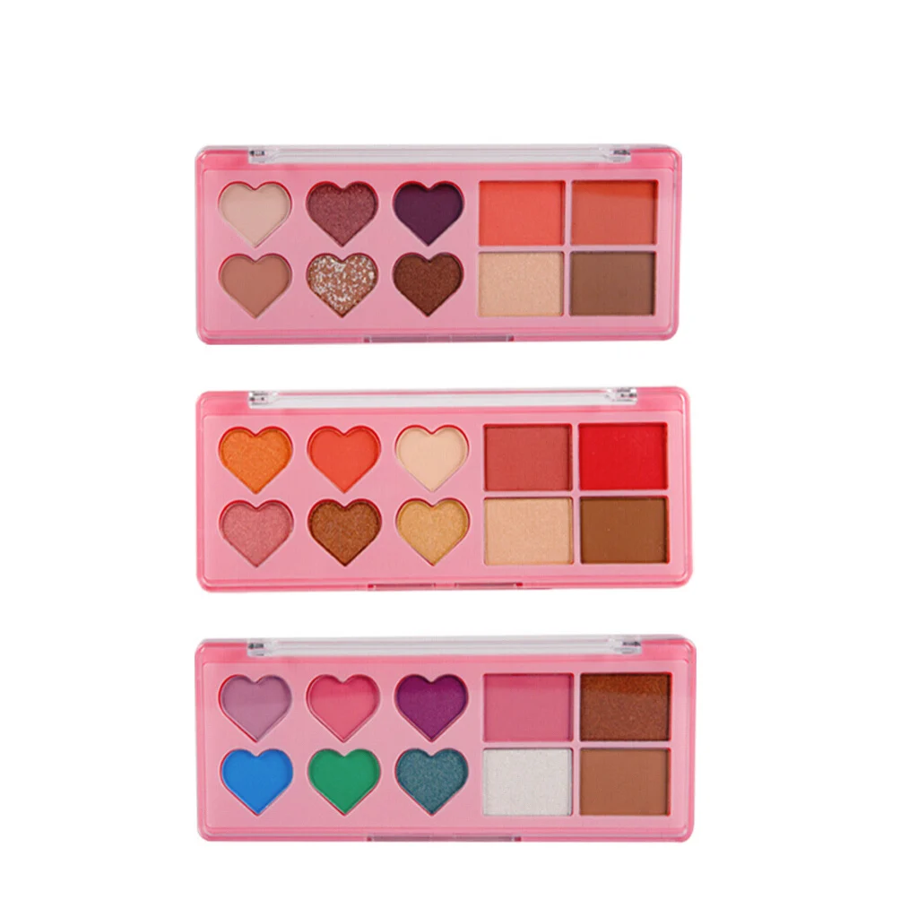 New years design perfect face palette eyeshadow blush highlighter contour all in one base