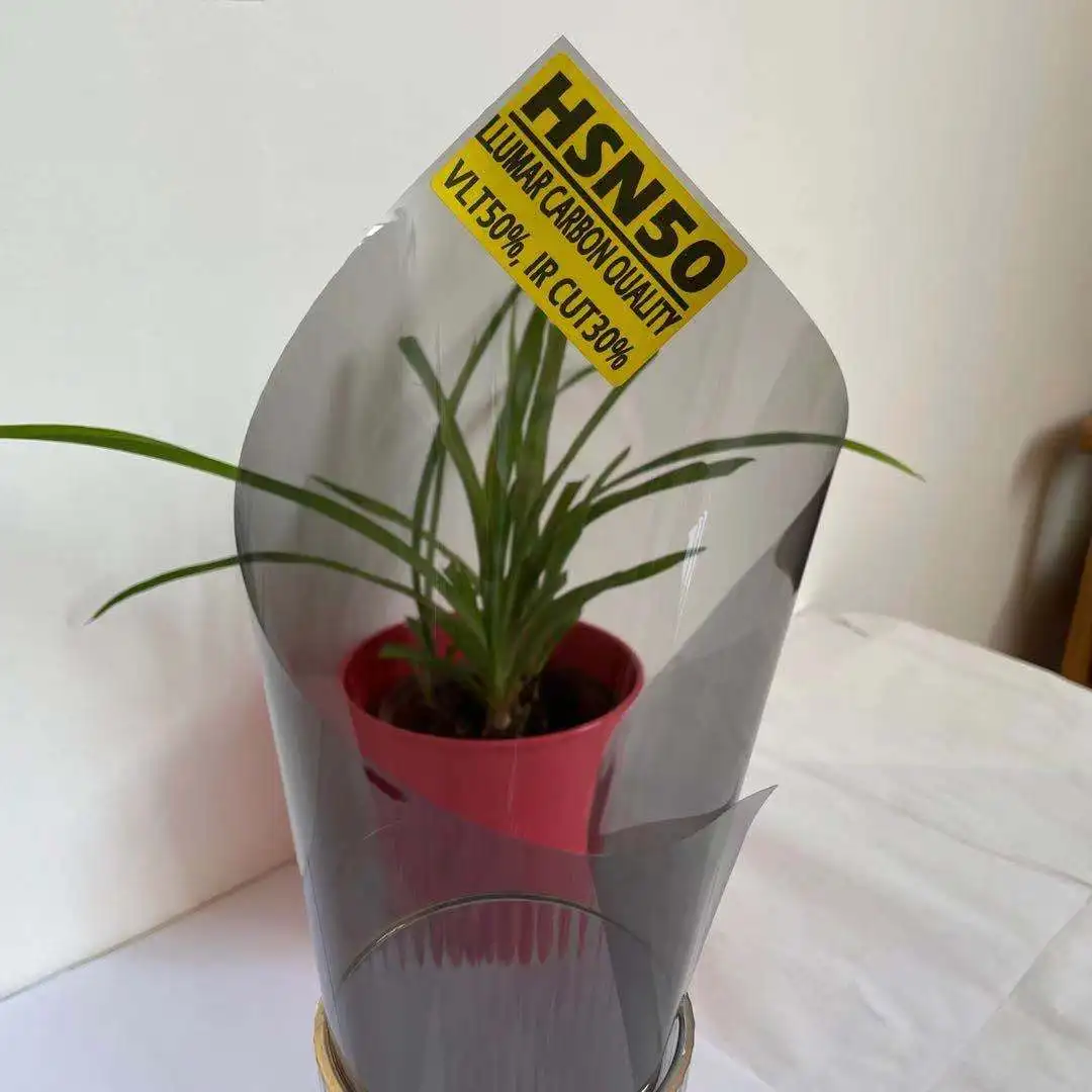 HSN50 USA LLUMAR CARBON QUALITY LIGHT BLACK 50% IR CUT 30% 1.5MIL SOLAR SECURITY FILM FOR WINDOW CARS