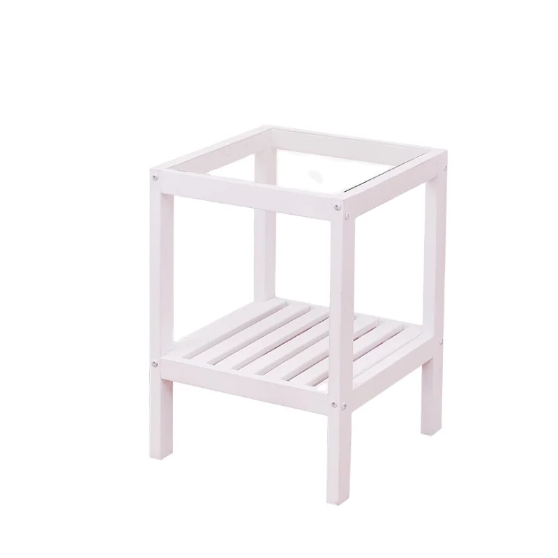 
Wooden corner flower rack decorative pine wood corner flower pots shelf stand 