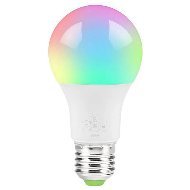 Tuya Smart Life Dimmable RGB Light Lamp Wifi Smart LED Light Bulb