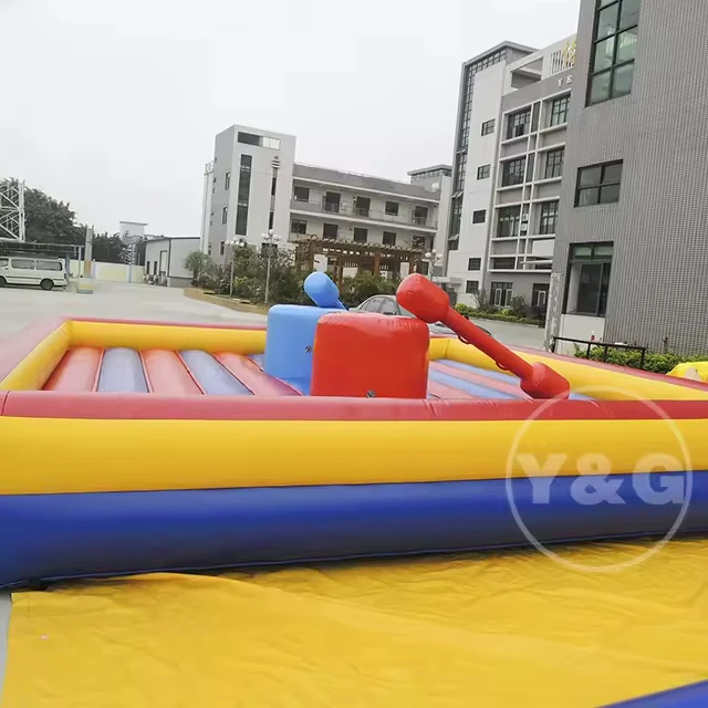 Y&G China Manufacturer Inflatable GladiatorJoust Outdoor Inflatable Gladiator Joust Sticks Free Design Inflatable Jousting Arena