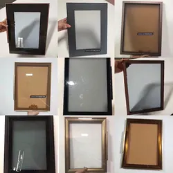 Flat Pack Simple Bedroom Glass Door Wardrobe