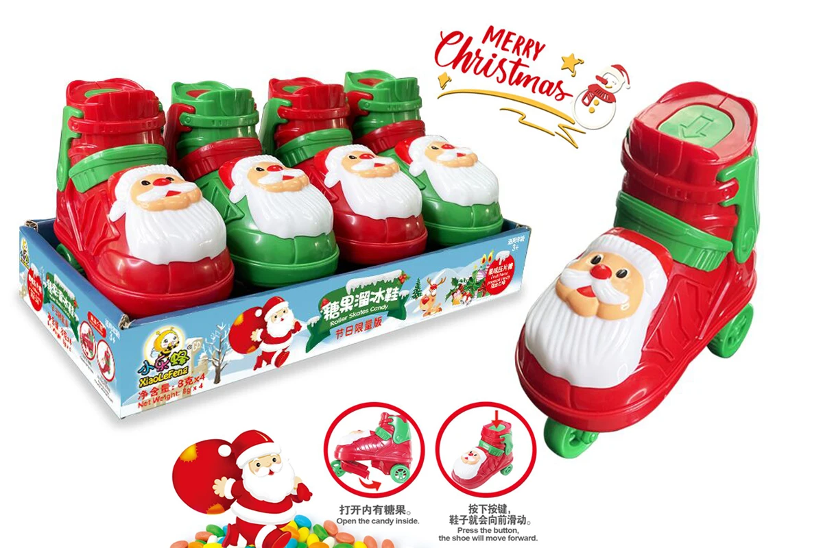 Fun tiger skate candy toys filled with custom sweets perfectly tailored for food and candy wholesalers