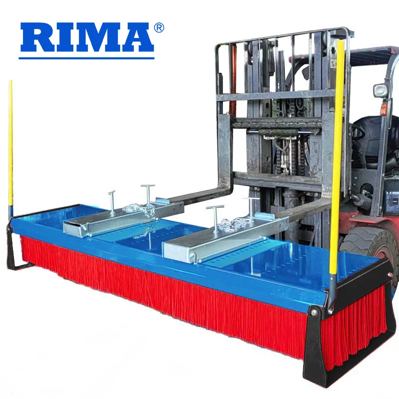 CE Certificate Tractor/Forklift/Wheel Loader Road Sweeper Efficient Cleaning Product Municipal Cleaning