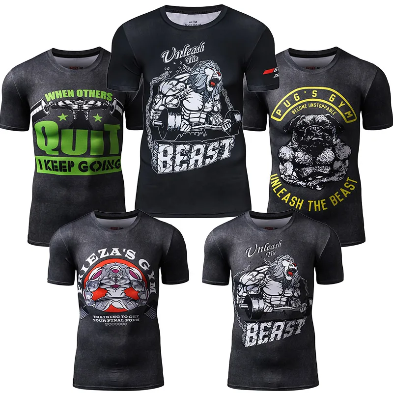 Wholesale Short Sleeve Tshirts Camiseta De Anime De Goku 3d Graphic T Shirt Oversized Cartoon Clothing Men Anime T-shirts