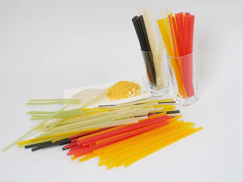 Rice Corn Edible Disposable Compostable ECO-Friendly Straw