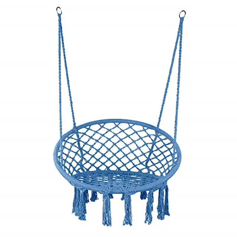 Boho Style Hand-woven Net Buy Swing Chair