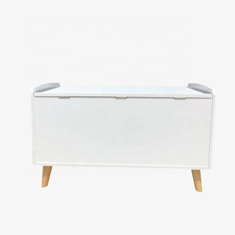 Factory Wholesale Price Children Wooden Storage Cabinet Can Be Used As A Bench