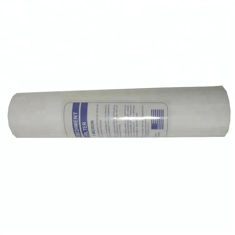 
 5 микрон фильтр pp осадочный закрученный фильтр для воды картридж  