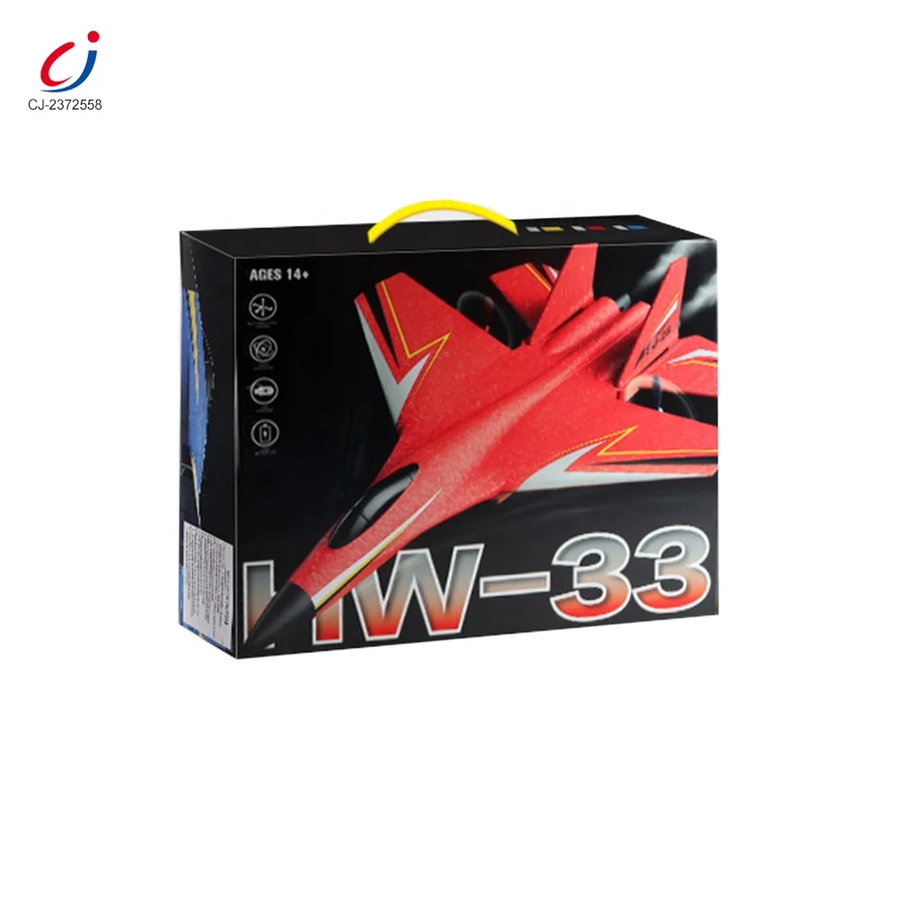 Chengji 2.5 Channel Rc Aircraft Hand Throw Glider Remote Control Flying Foam Plane Toy for Kids