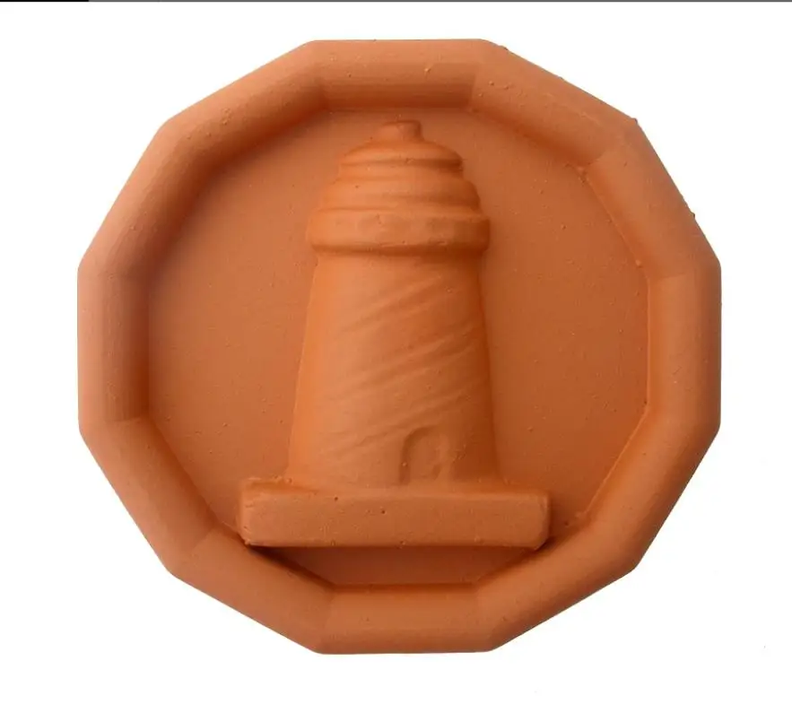 Pottery Brown Sugar Savers - New Designs (Lighthouse)