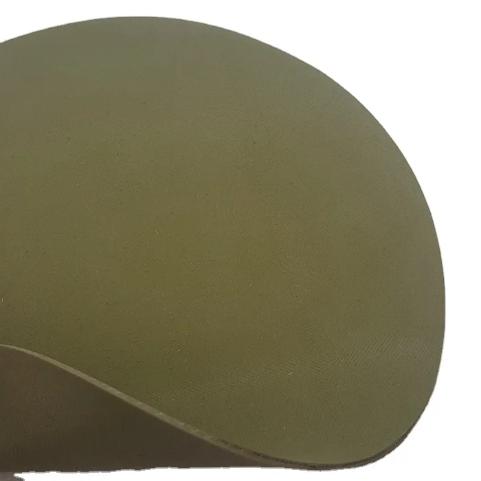 0.6-1.0mm Grey Color Hypalon Rubber Fabric