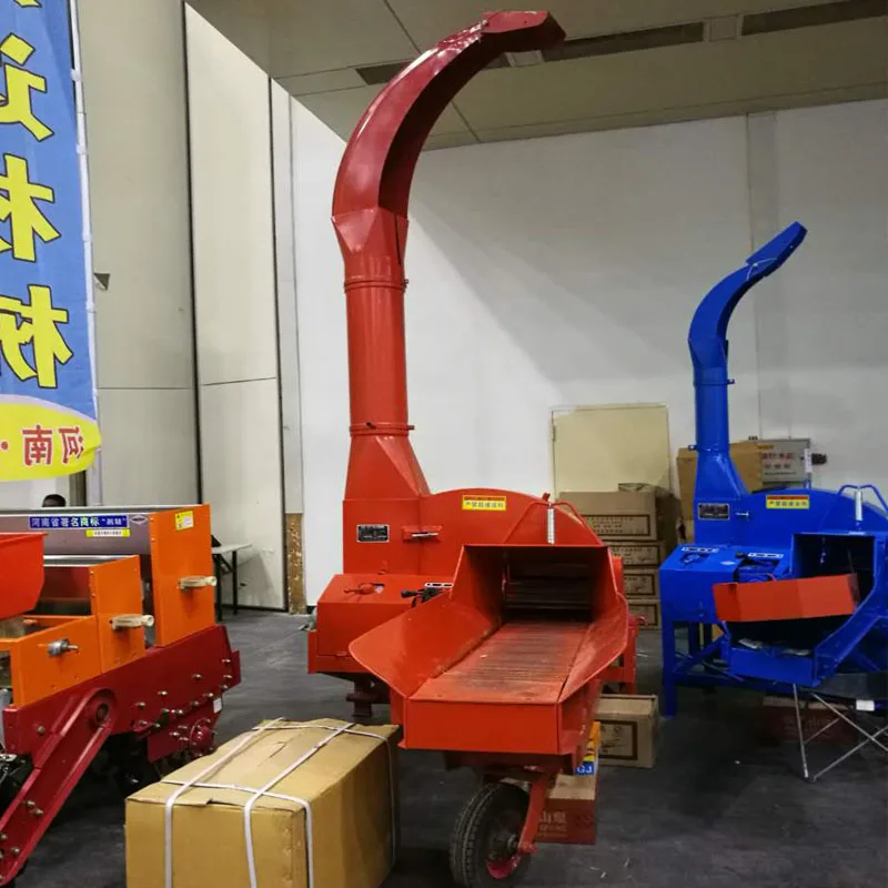 weiwei farm chaff cutter machines and equipment feed horse cattle goat price 10T per hour 15kw tractor PTO drive