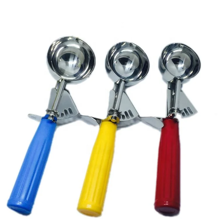 Amazon Hot Sale Kitchen Accessories Durable Strong 304 Stainless Steel Thickened  Ice Cream Digger