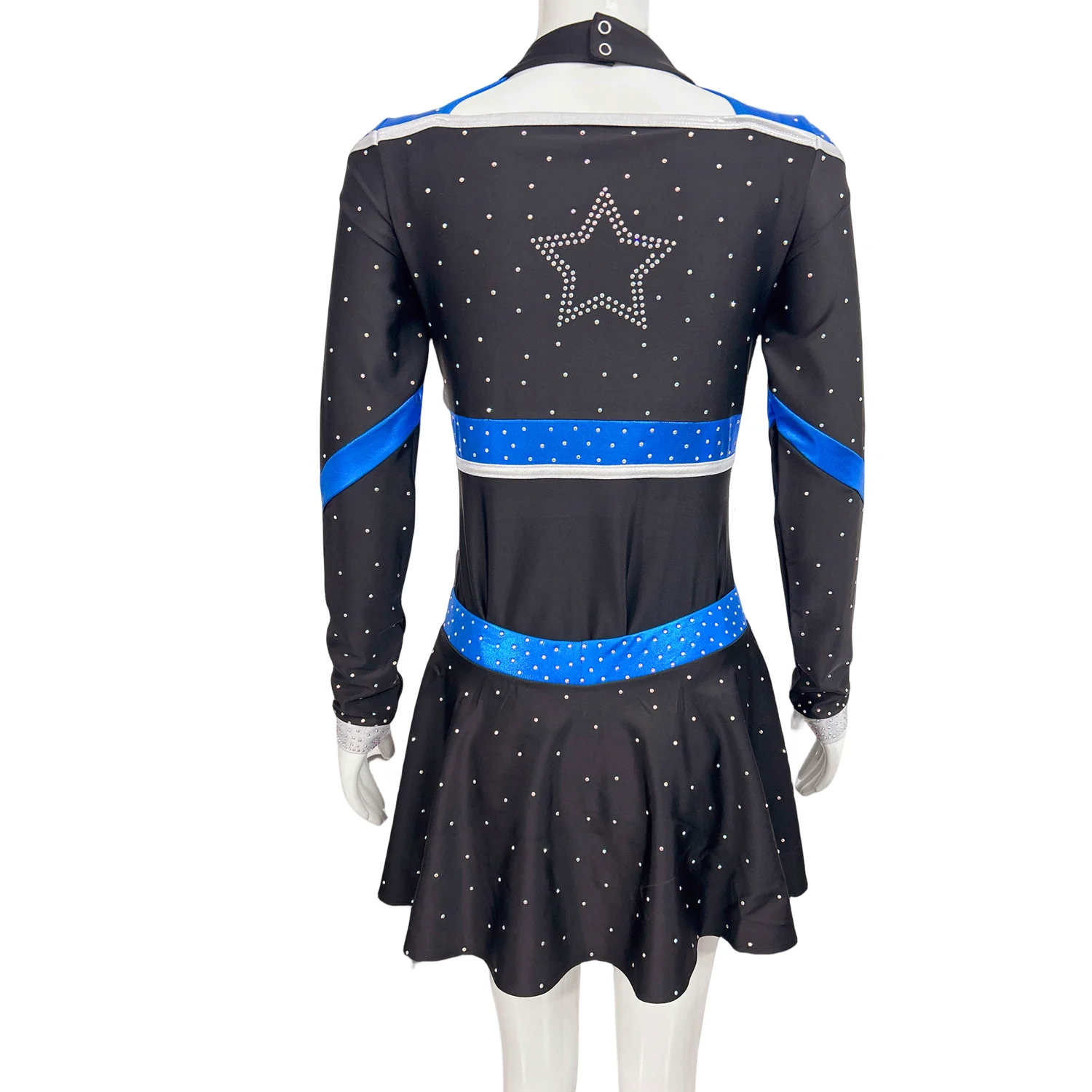 wholesale gymnastics multicolored leotards professional cheap dance leotard cheerleading uniforms Sublimation Girl Cheer Uniform