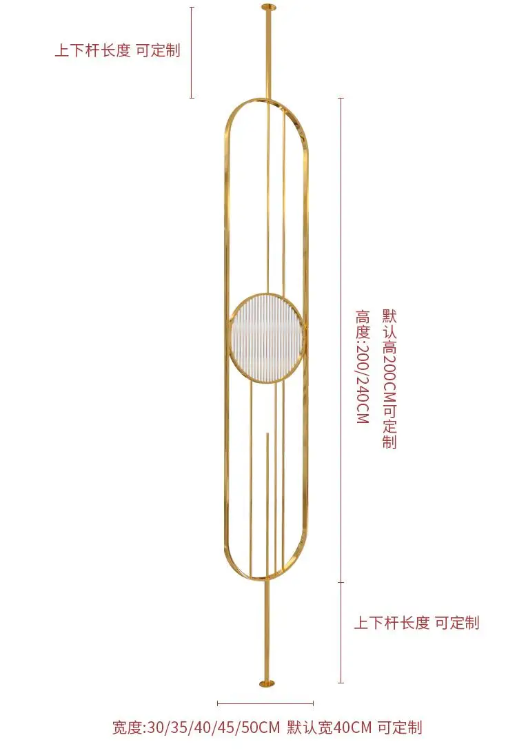 Modern Glass Room Divider Decoration 304 Stainless Steel Divider Room Partition Design For Living Room