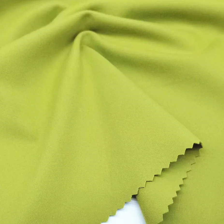High Quality 82% Polyester 18% Spandex Double-side Brushed Fabric