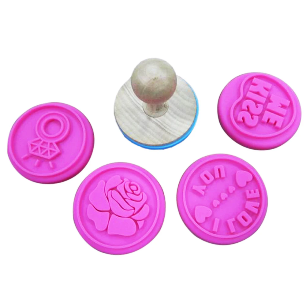Eco-frendly Custom Silicone Cookie Stamp Sets /Cookie Cutter/Cookie Press For Cookie Decoration