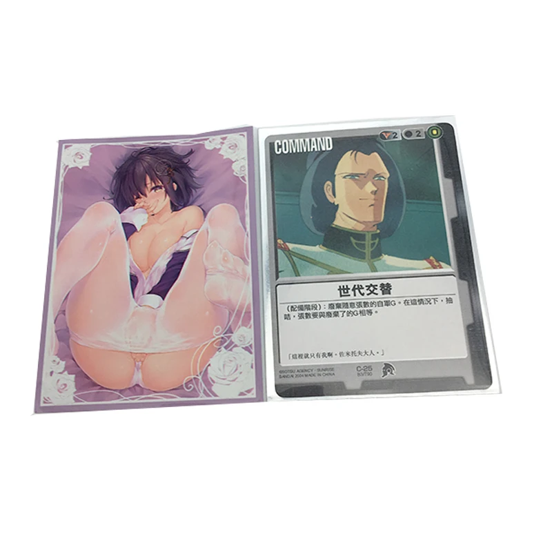 Design Printing Sexy girl card sleeves Trading Card Sleeves Art Card Sleeve Yugioh Mtg Board Game
