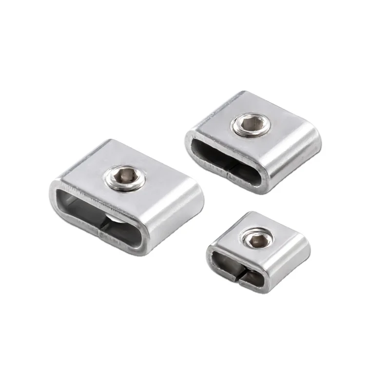 AISI 304 T L type stainless steel buckle for banding strap