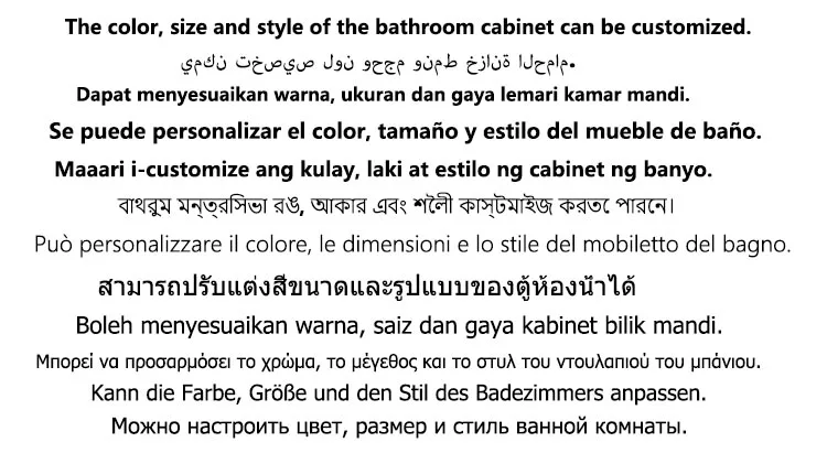 MDF SS Wash Vanities Bathroom Vanity Small Cabinets with mirror