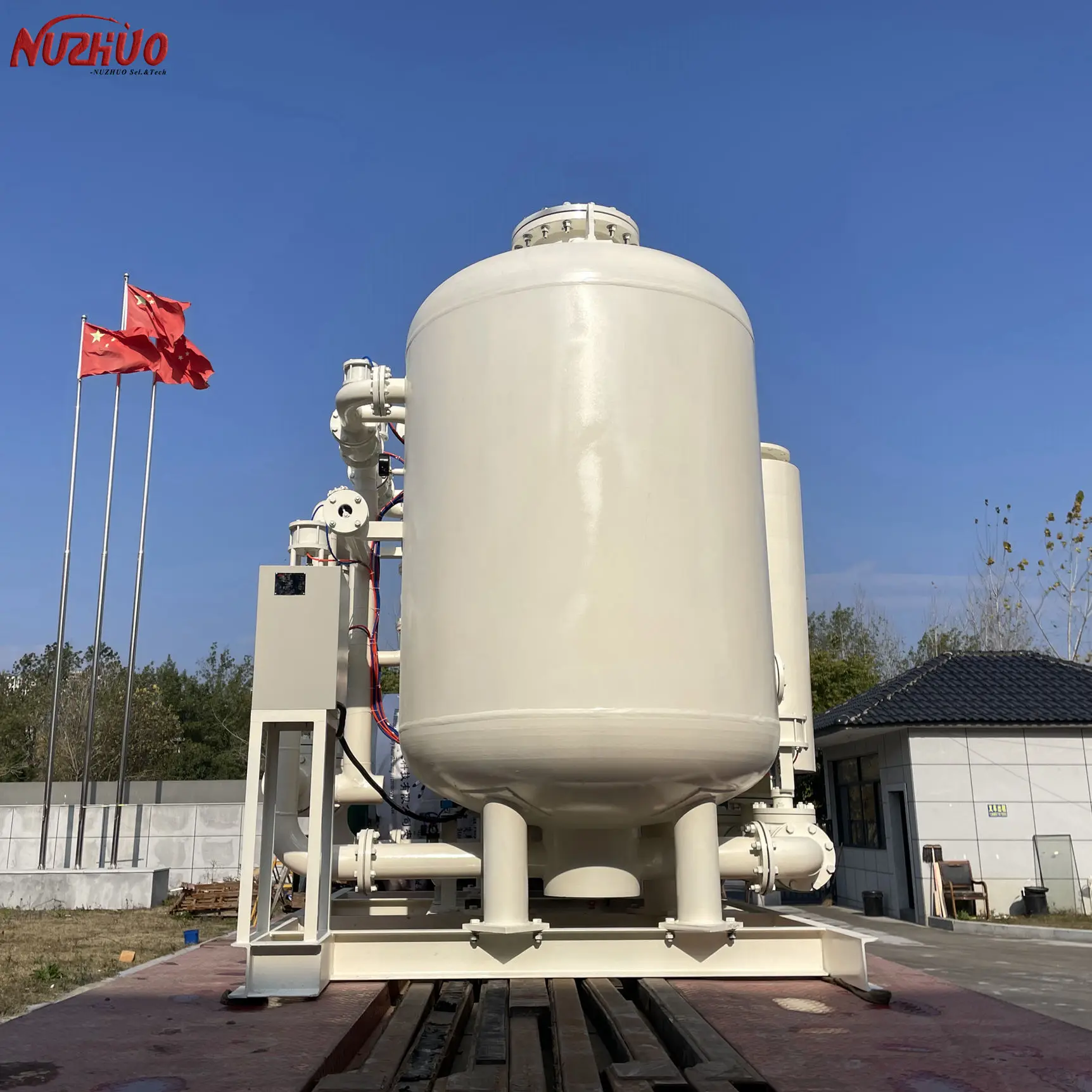 NUZHUO High Standard Oxygen Product Line Oxygen Machine For Hospital 200m3 Oxygen Plant Price