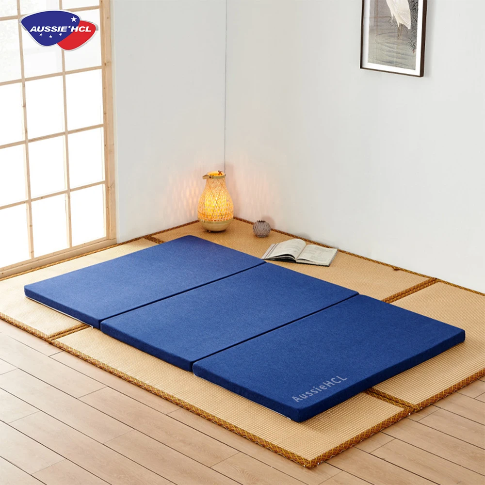 Factory Queen King Size Bedroom Sets Furniture in a Box Memory Foam Baby Pad Futon Colchon Japanese Foldable  Topper Mattress