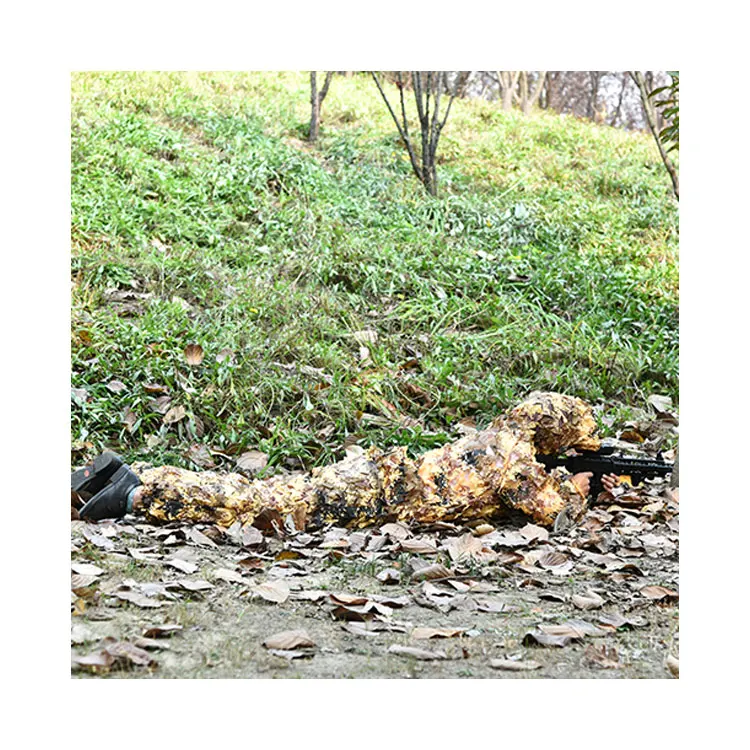 Woodland jungle military army sniper camouflage clothes ghillie suit