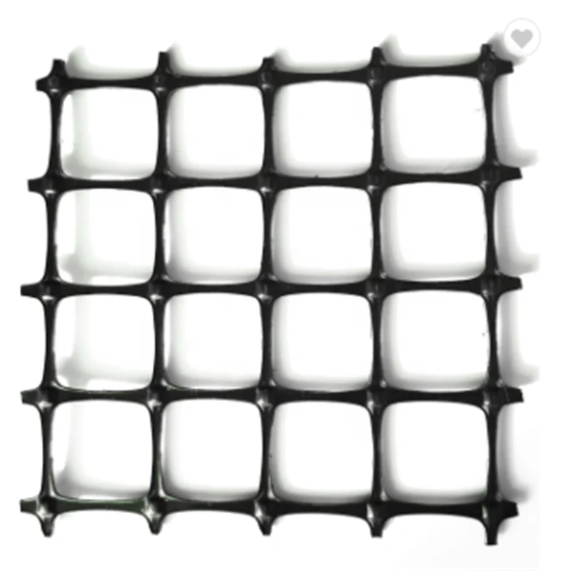 High quality  creep basalt 100kn steel plastic geogrid geobelt for Soft foundation reinforcement asphalt pavement construction
