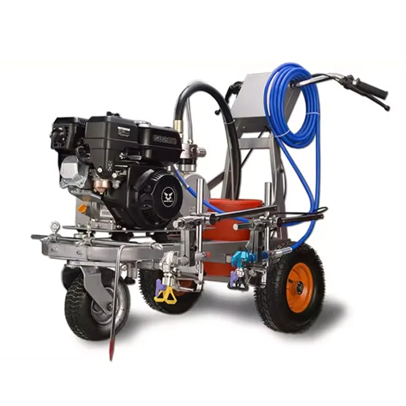 Street Painting Road Marking Machines Airless Cold Spray Road Marking Machines Hand Push Cold Paint Road Marking Machine