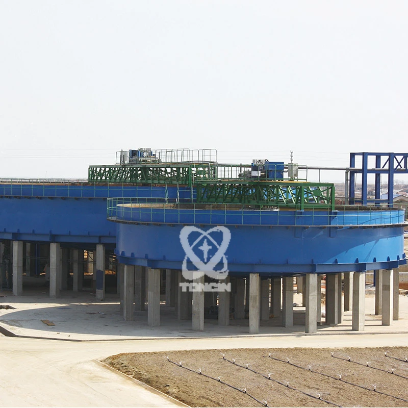 Automatic mining tailing concentrate processing slurry sewage sludge dewatering  high efficiency rate thickener machine price