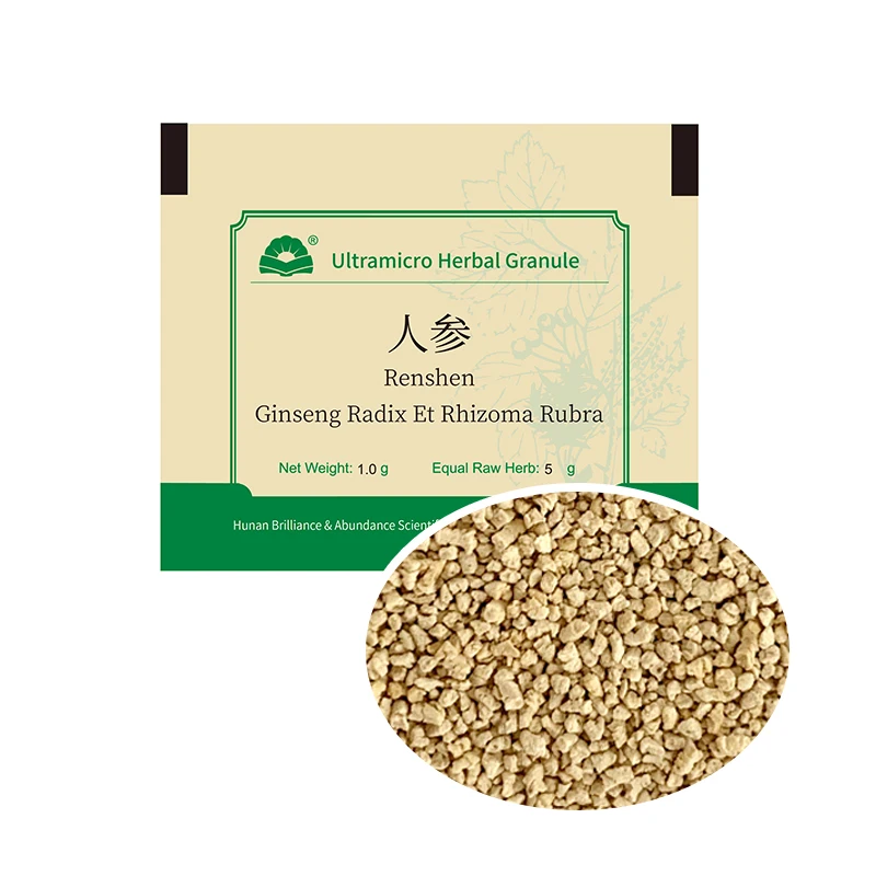 Herbal Supplements Korean Red Ginseng Root Powder Capsules Poudre De Drink