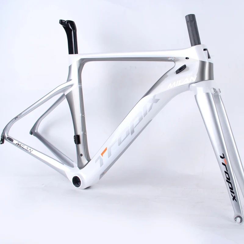 Тропикс Милан углеродное волокно дорожный велосипед супер легкая рама